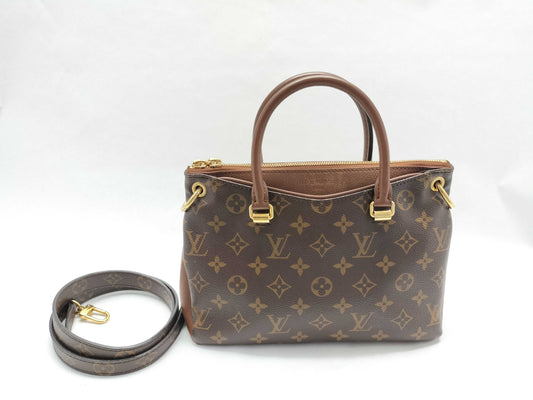LOUIS VUITTON M43235 Monogram Louis Vuitton Monogram Pallas BB Shoulder Bag Tote Handbag Handbag