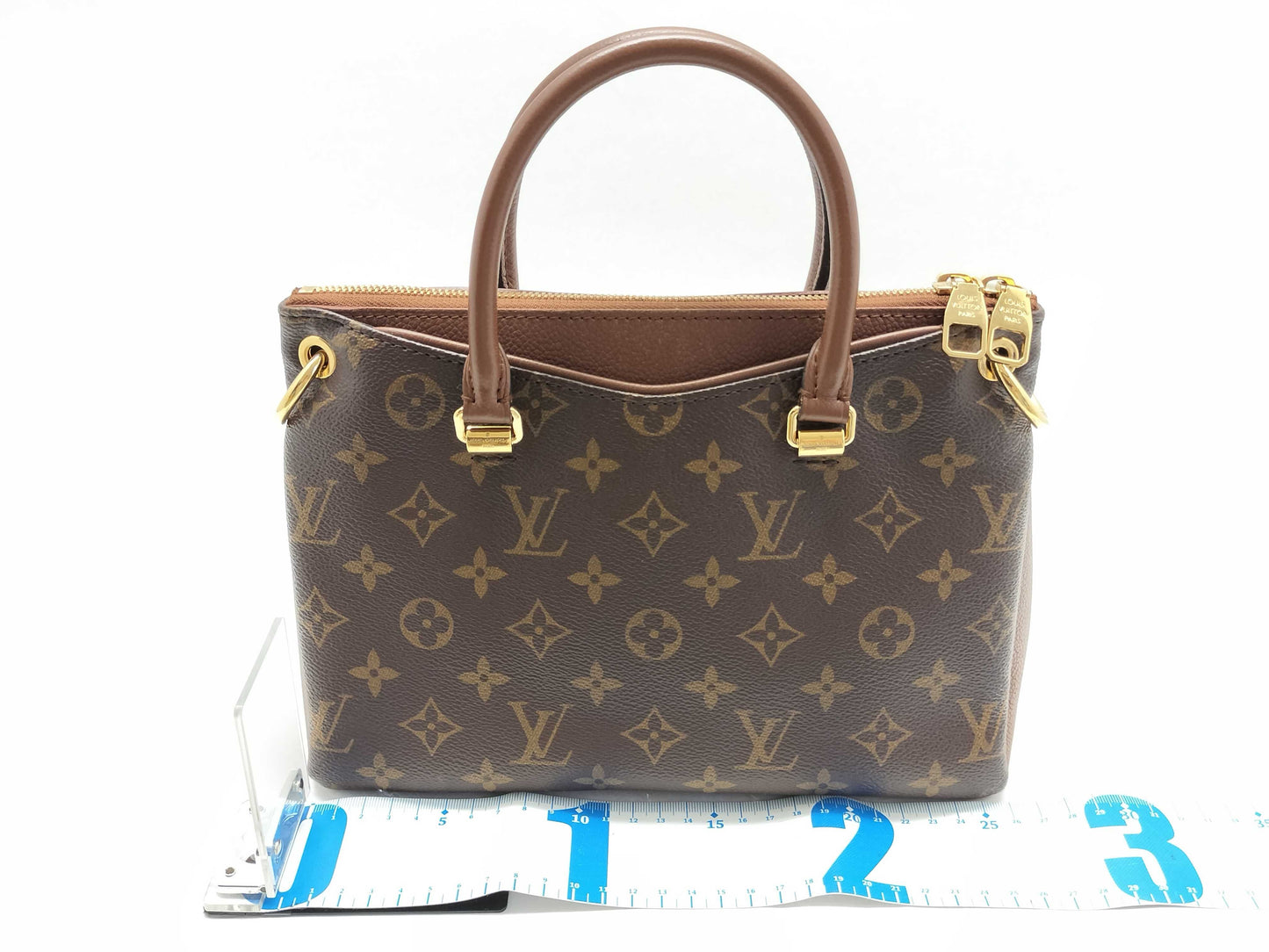 LOUIS VUITTON M43235 Monogram Louis Vuitton Monogram Pallas BB Shoulder Bag Tote Handbag Handbag