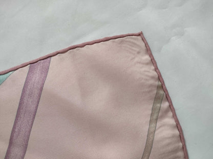 HERMES Carré 90 ATTRAPE TES REVES Catch Your Dream Pink Silk Other Accessories