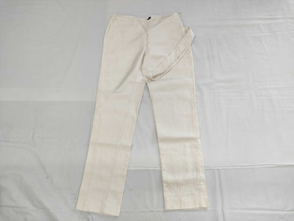 GUCCI Pants 03AW Linen x Silk White 128827 Size 38 Pants