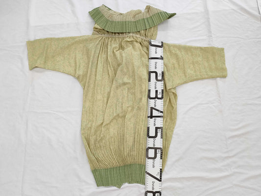 ISSEY MIYAKE Asymmetrical Coat, Beige, IM01FJ214, Size 2, Dress