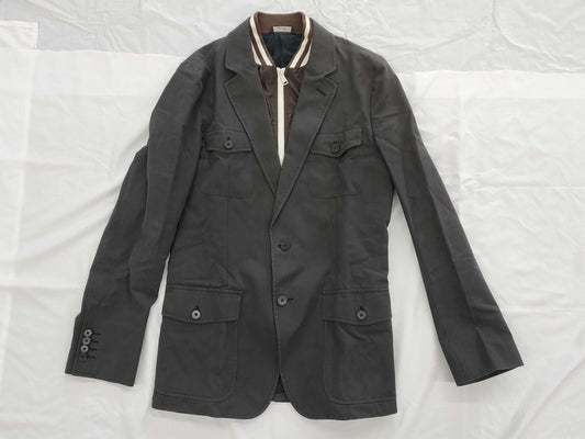 DOLCE&GABBANA DOLCE&GABBANA Docking Jacket 4 Pockets Size 48 Jacket