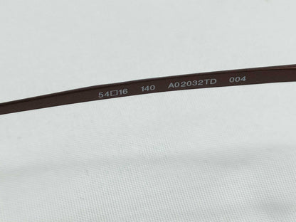 Alain Mikli Glasses 0A02032TD 004 Titanium Brown Sunglasses