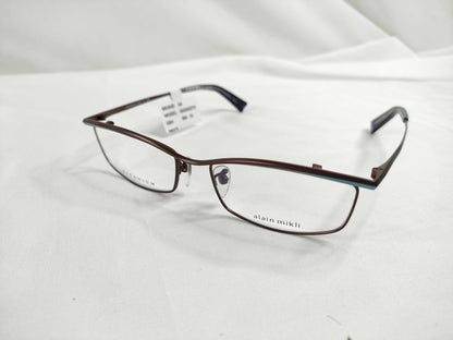 Alain Mikli Glasses 0A02032TD 004 Titanium Brown Sunglasses
