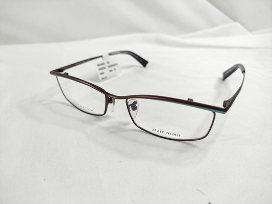 Alain Mikli Glasses 0A02032TD 004 Titanium Brown Sunglasses