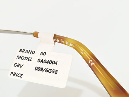  Alain Mikli x Oliver Peoples Sunglasses 0A04004 009 Teardrop Tortoiseshell Pattern Sunglasses/Eyeglasses
