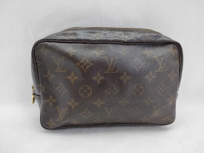 LOUIS VUITTON Monogram Louis Vuitton Monogram True Toilet 23 M47524 Pouch