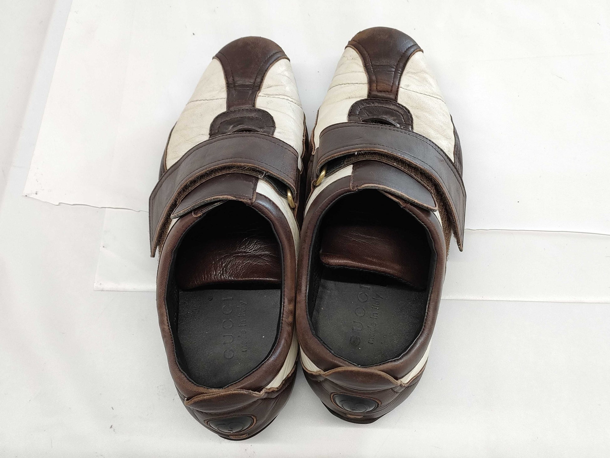GUCCI Gucci Leather Men's Shoes Size 40.5 Sneakers
