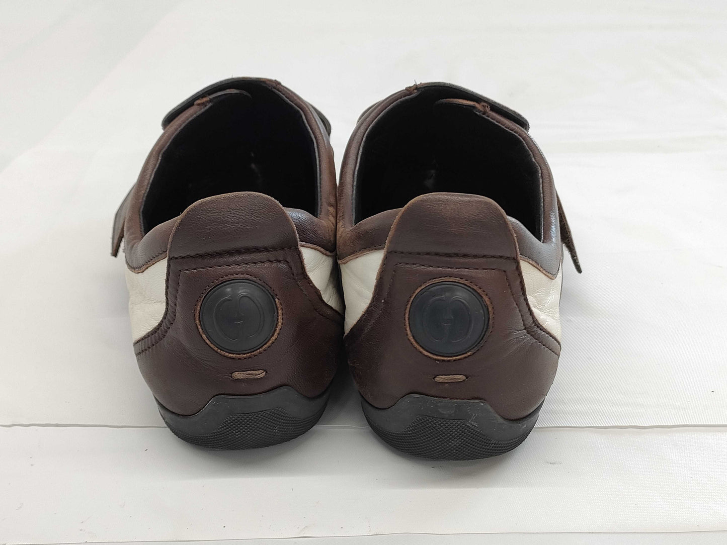 GUCCI Gucci Leather Men's Shoes Size 40.5 Sneakers