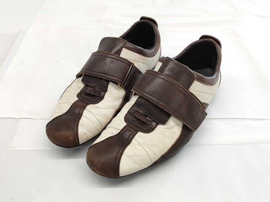 GUCCI Gucci Leather Men's Shoes Size 40.5 Sneakers