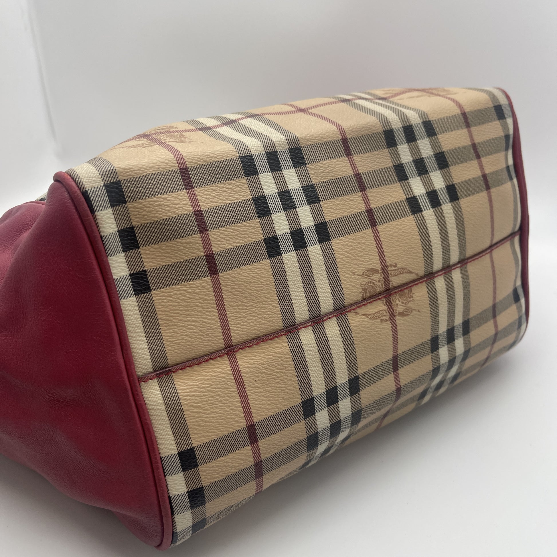 BURBERRY Nova Check Tote Bag Shoulder Bag