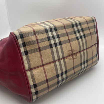 BURBERRY Nova Check Tote Bag Shoulder Bag