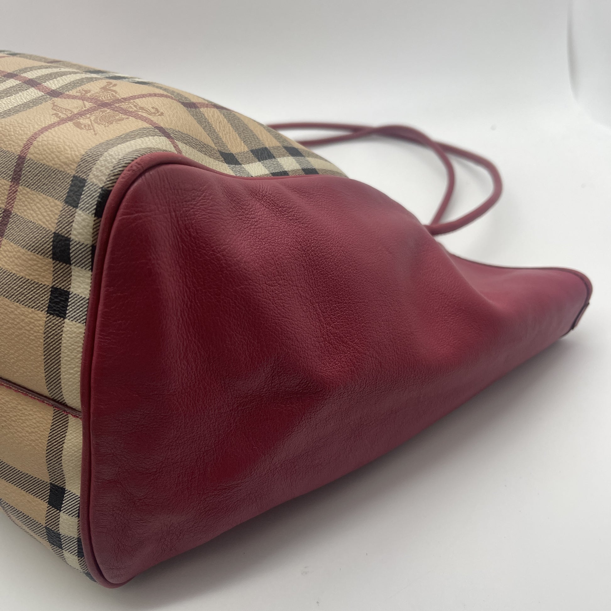 BURBERRY Nova Check Tote Bag Shoulder Bag
