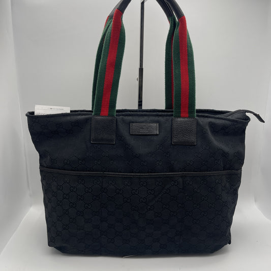 GUCCI Gucci Canvas Tote Bag Tote Bag