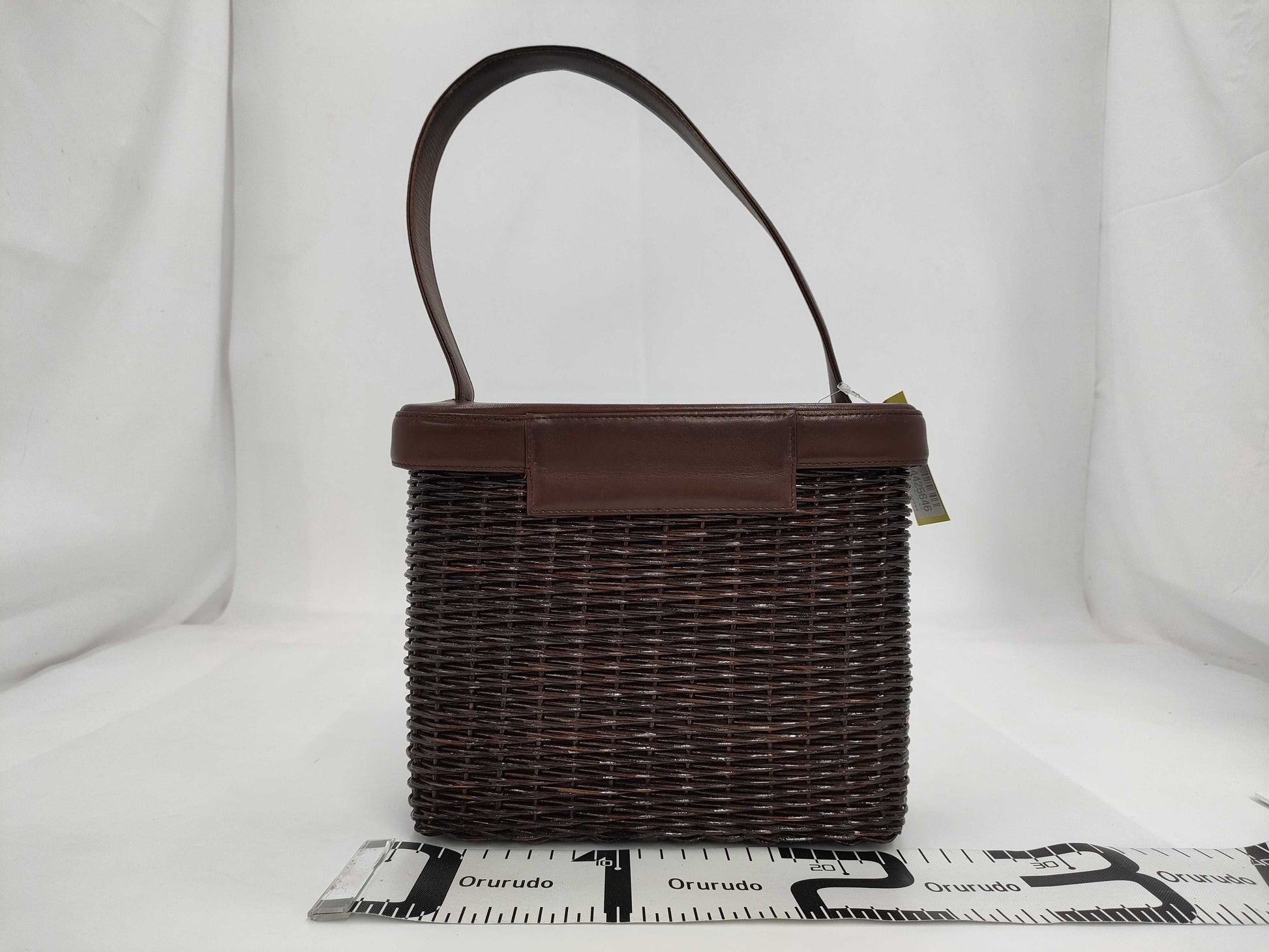 CHANEL Coco Mark Turn Lock Basket Handbag
