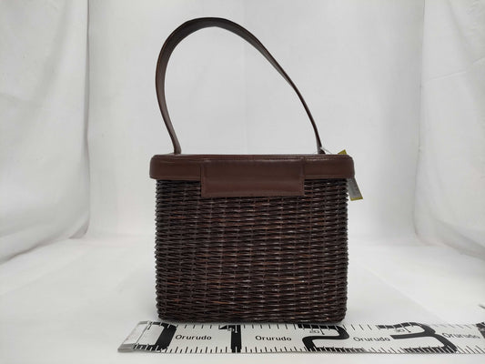 CHANEL Coco Mark Turn Lock Basket Handbag