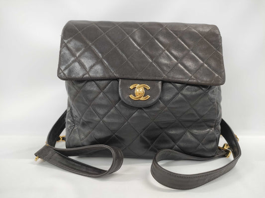 CHANEL Matelasse Lamb Backpack