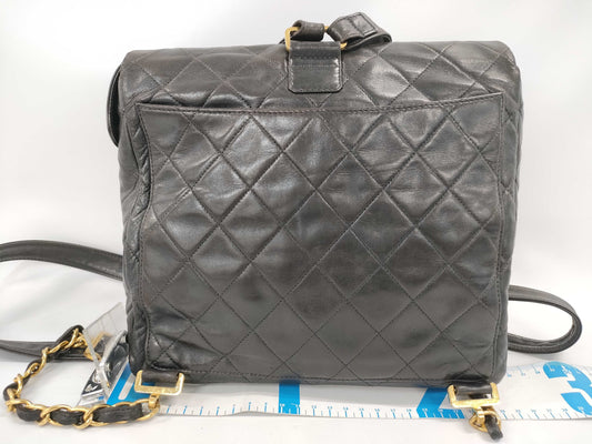 CHANEL Matelasse Lamb Backpack