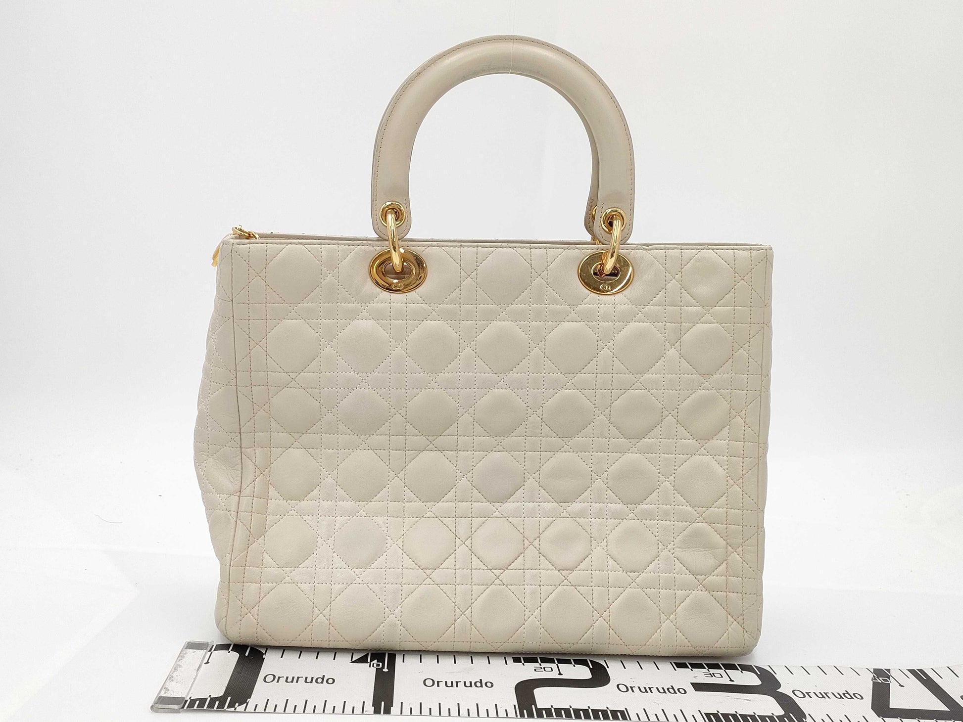 Dior Lady Dior 2-way lambskin handbag