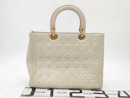 Dior Lady Dior 2-way lambskin handbag