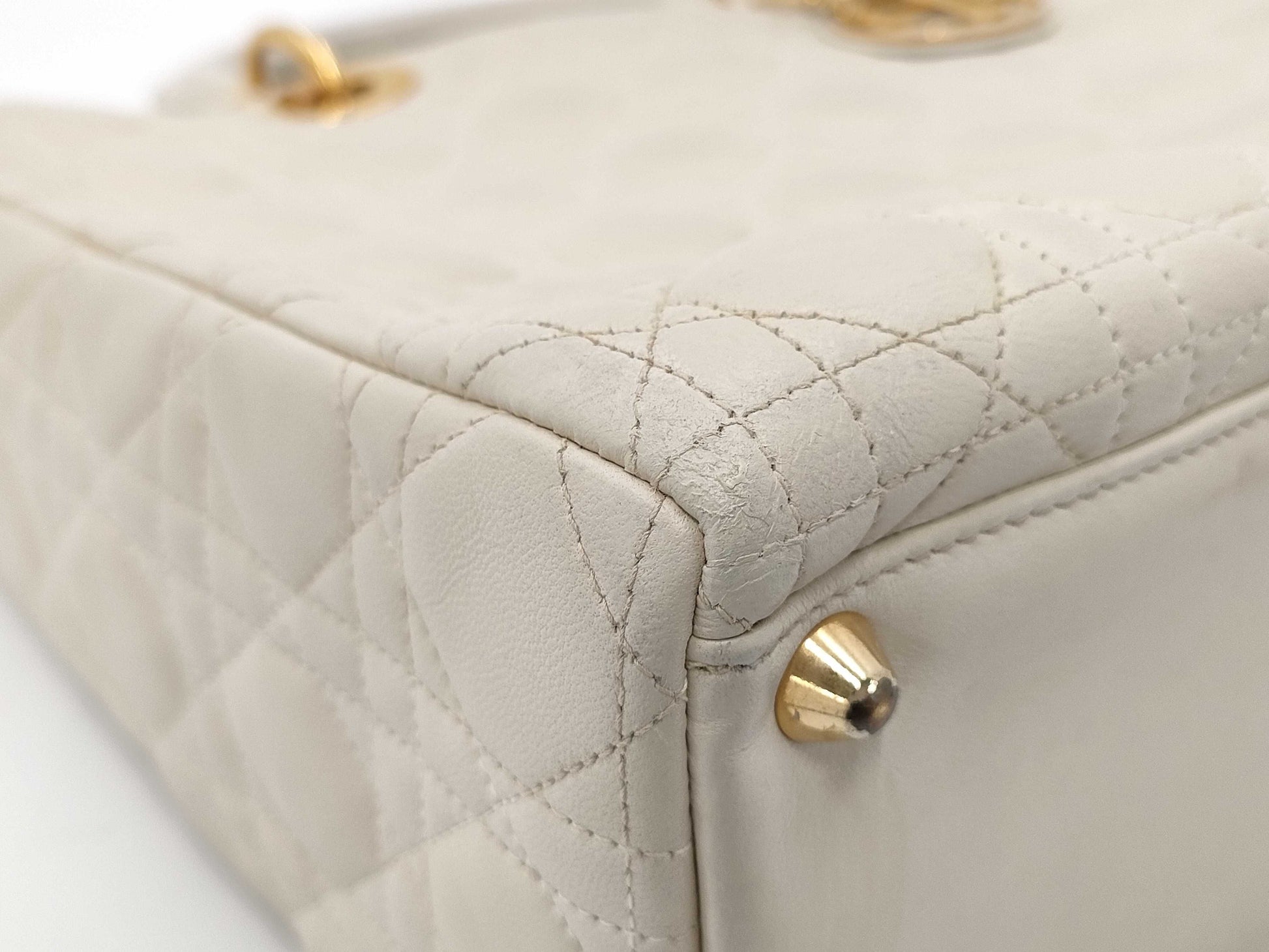 Dior Lady Dior 2-way lambskin handbag