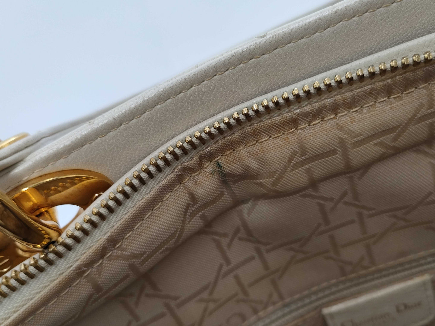 Dior Lady Dior 2-way lambskin handbag
