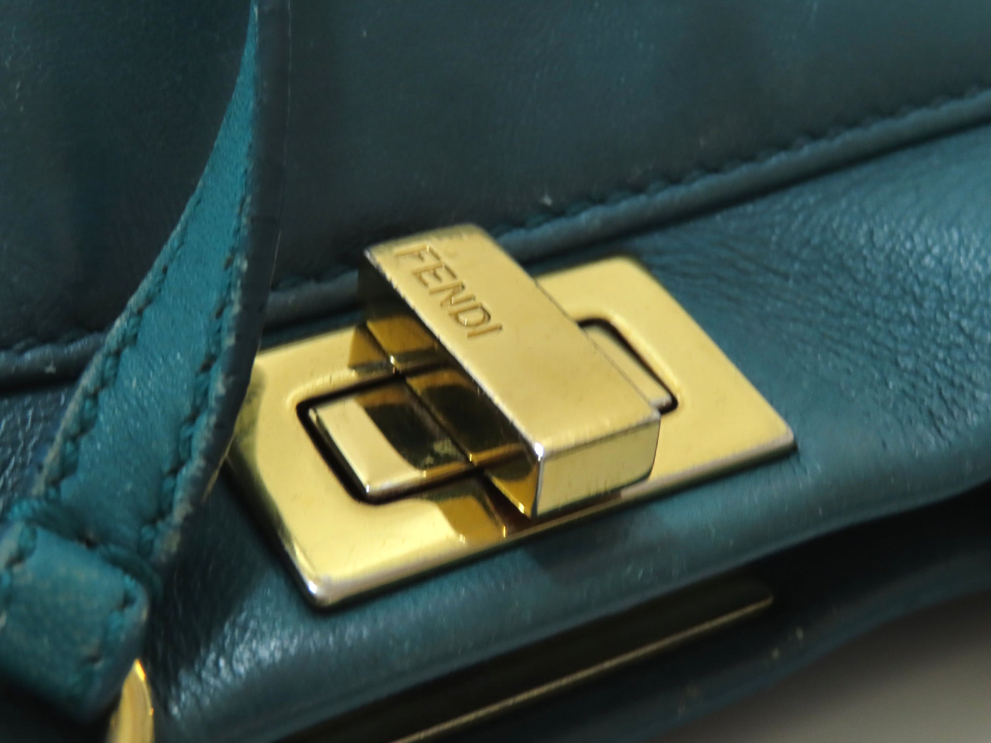 FENDI Peekaboo Handbag 2-way Handbag