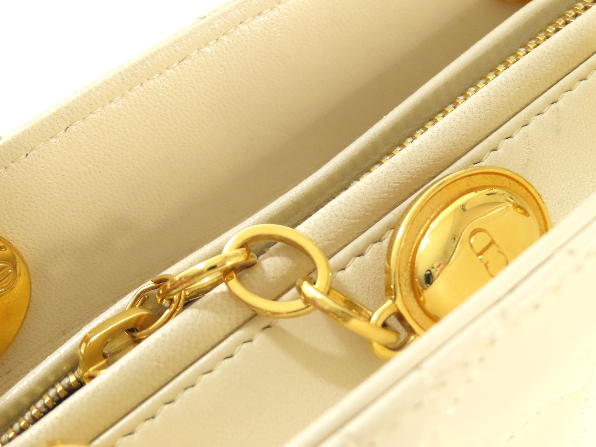 Dior Lady Dior 2-way lambskin handbag