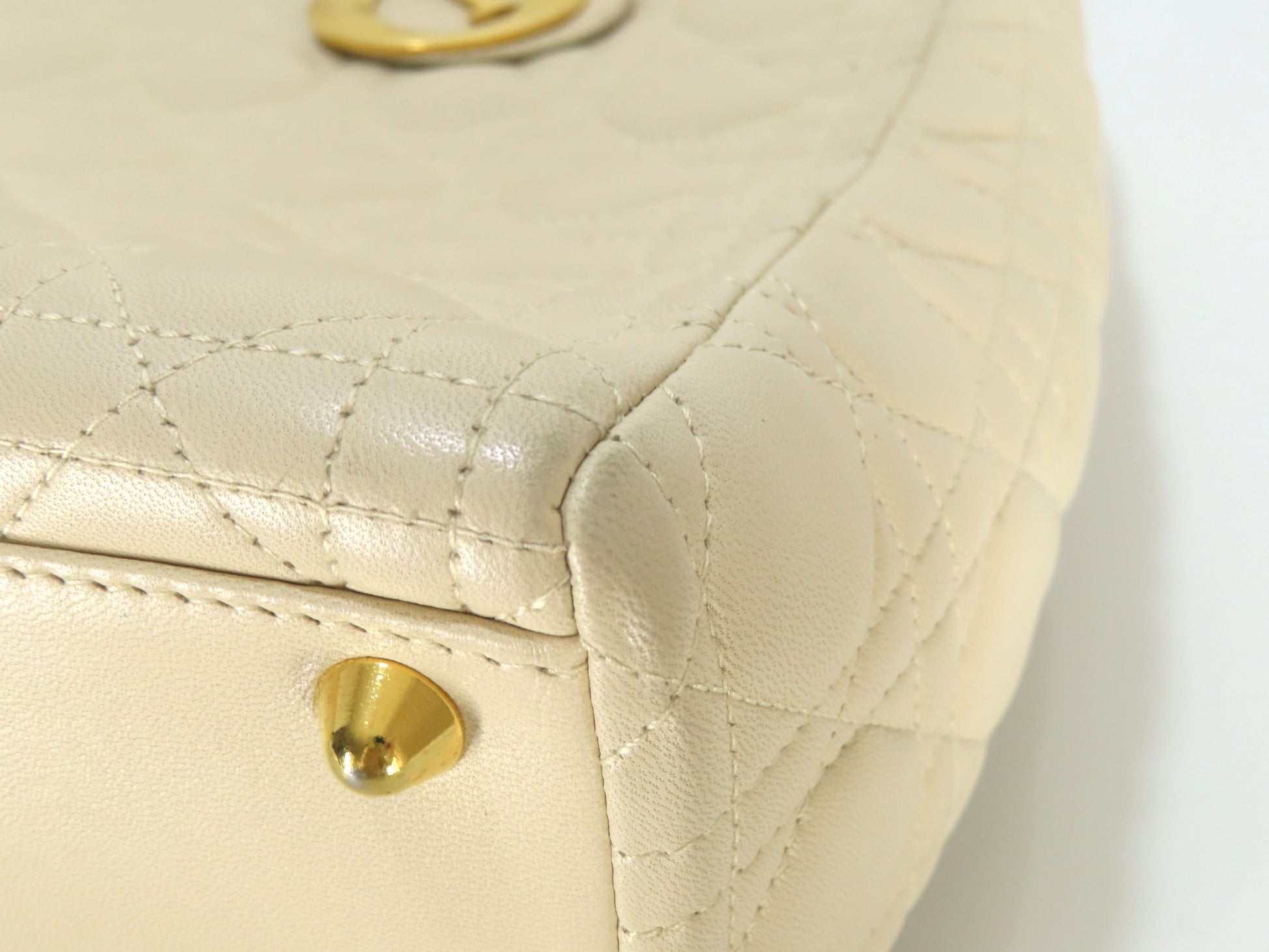 Dior Lady Dior 2-way lambskin handbag
