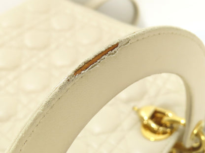 Dior Lady Dior 2-way lambskin handbag