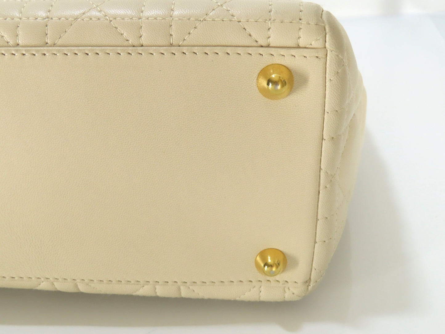 Dior Lady Dior 2-way lambskin handbag