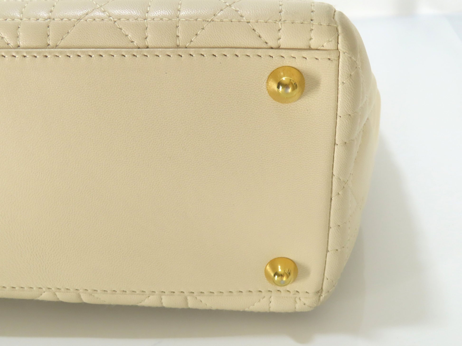 Dior Lady Dior 2-way lambskin handbag
