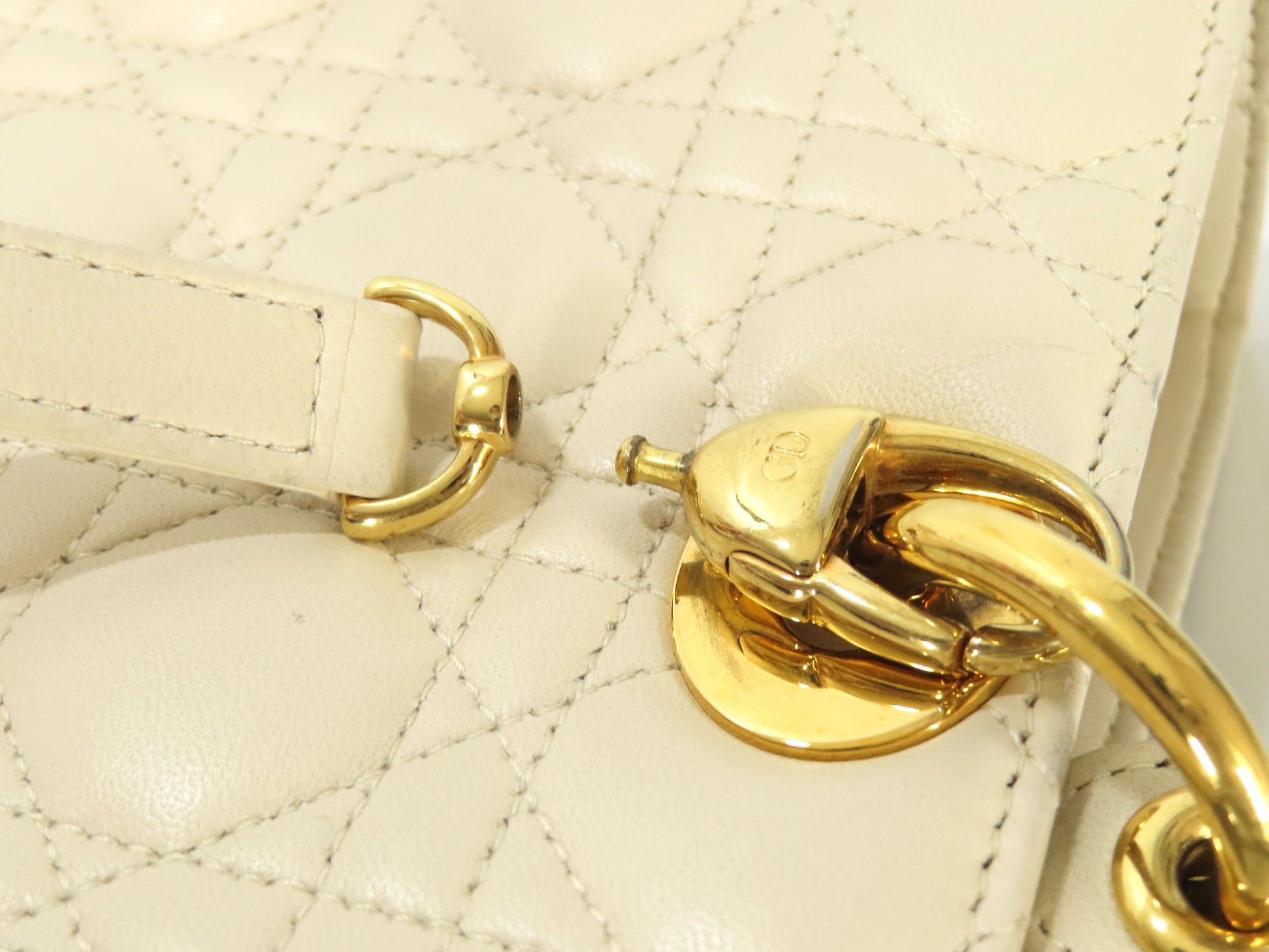 Dior Lady Dior 2-way lambskin handbag