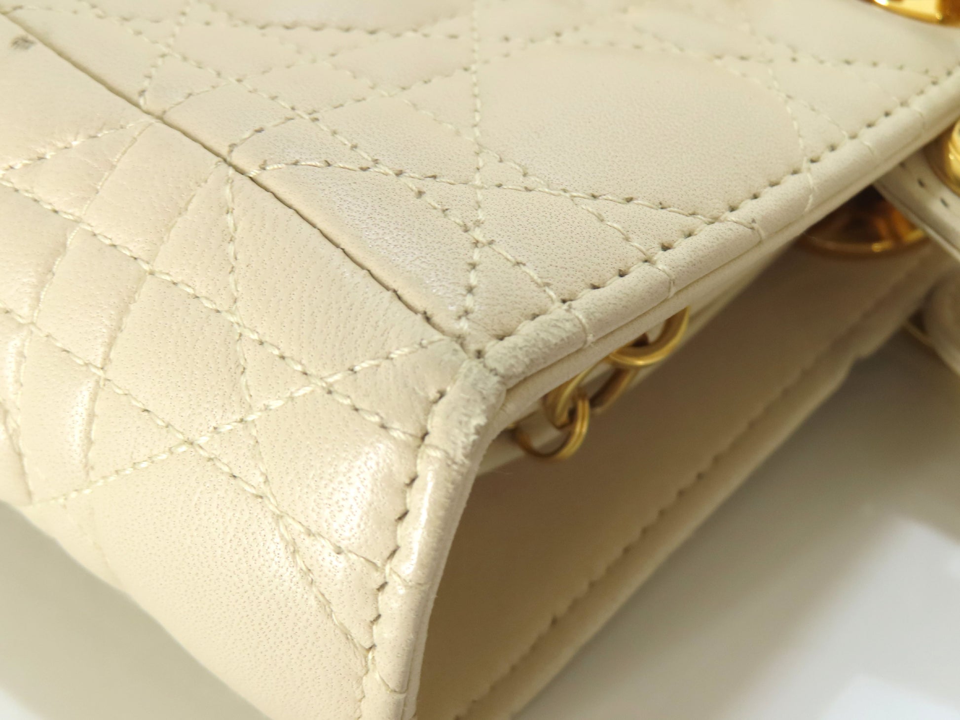 Dior Lady Dior 2-way lambskin handbag