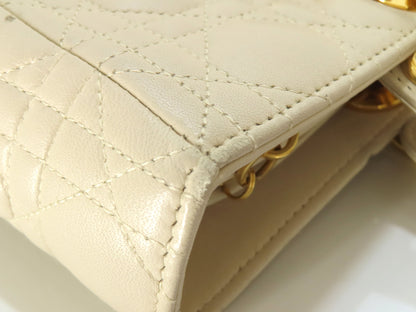 Dior Lady Dior 2-way lambskin handbag