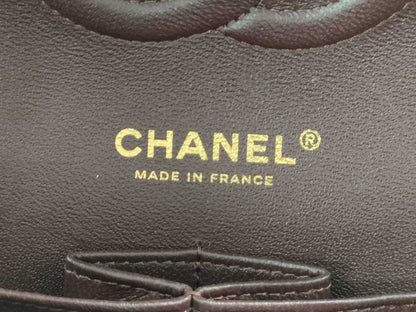 CHANEL Caviar Skin V-Stitch Shoulder Bag