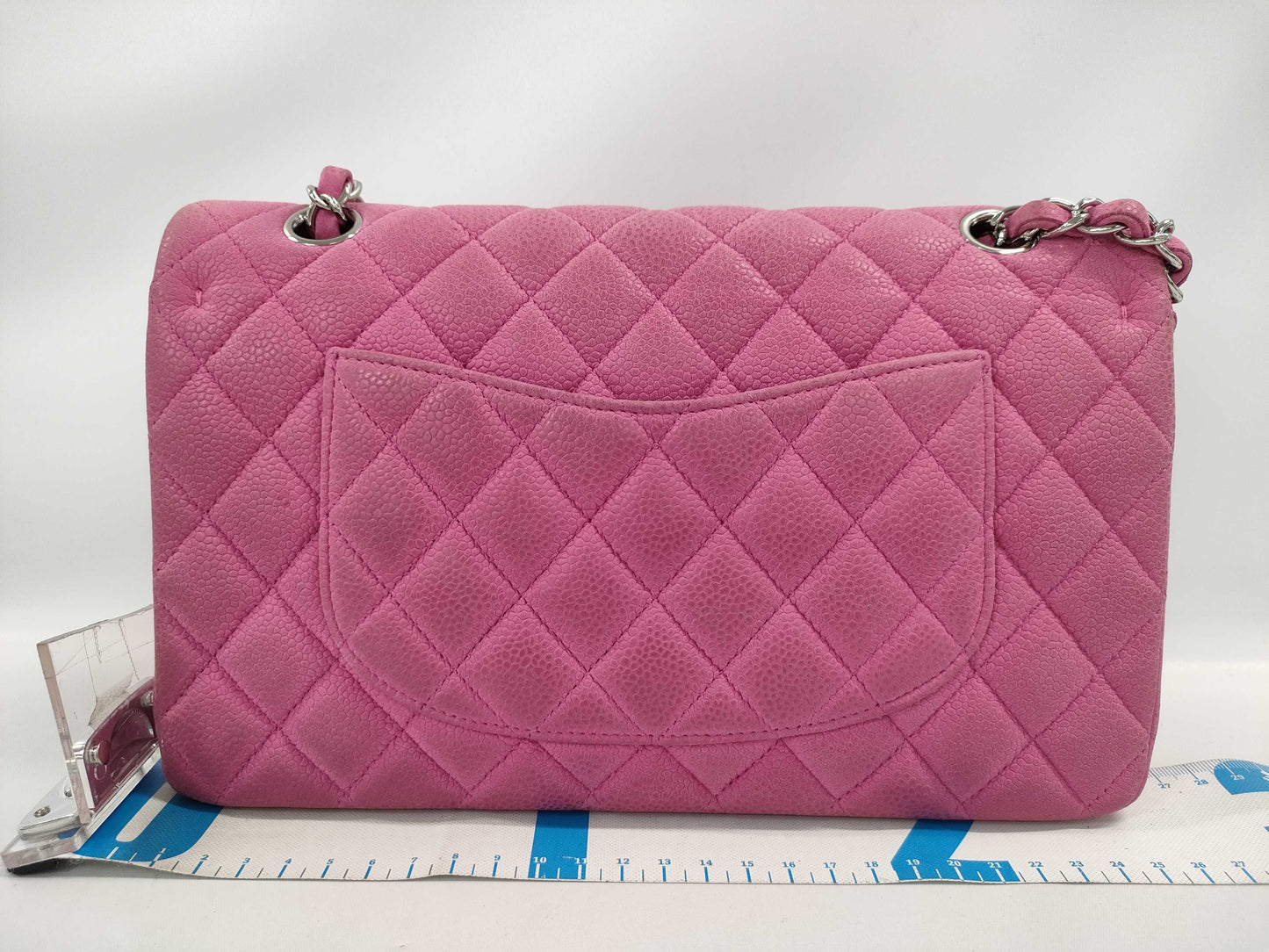 CHANEL Caviar Skin Matelasse 25 Shoulder Bag