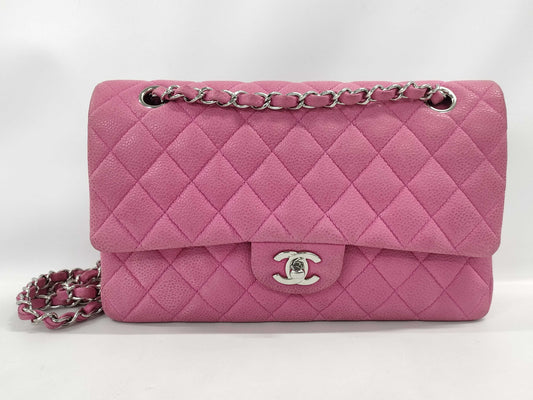 CHANEL Caviar Skin Matelasse 25 Shoulder Bag