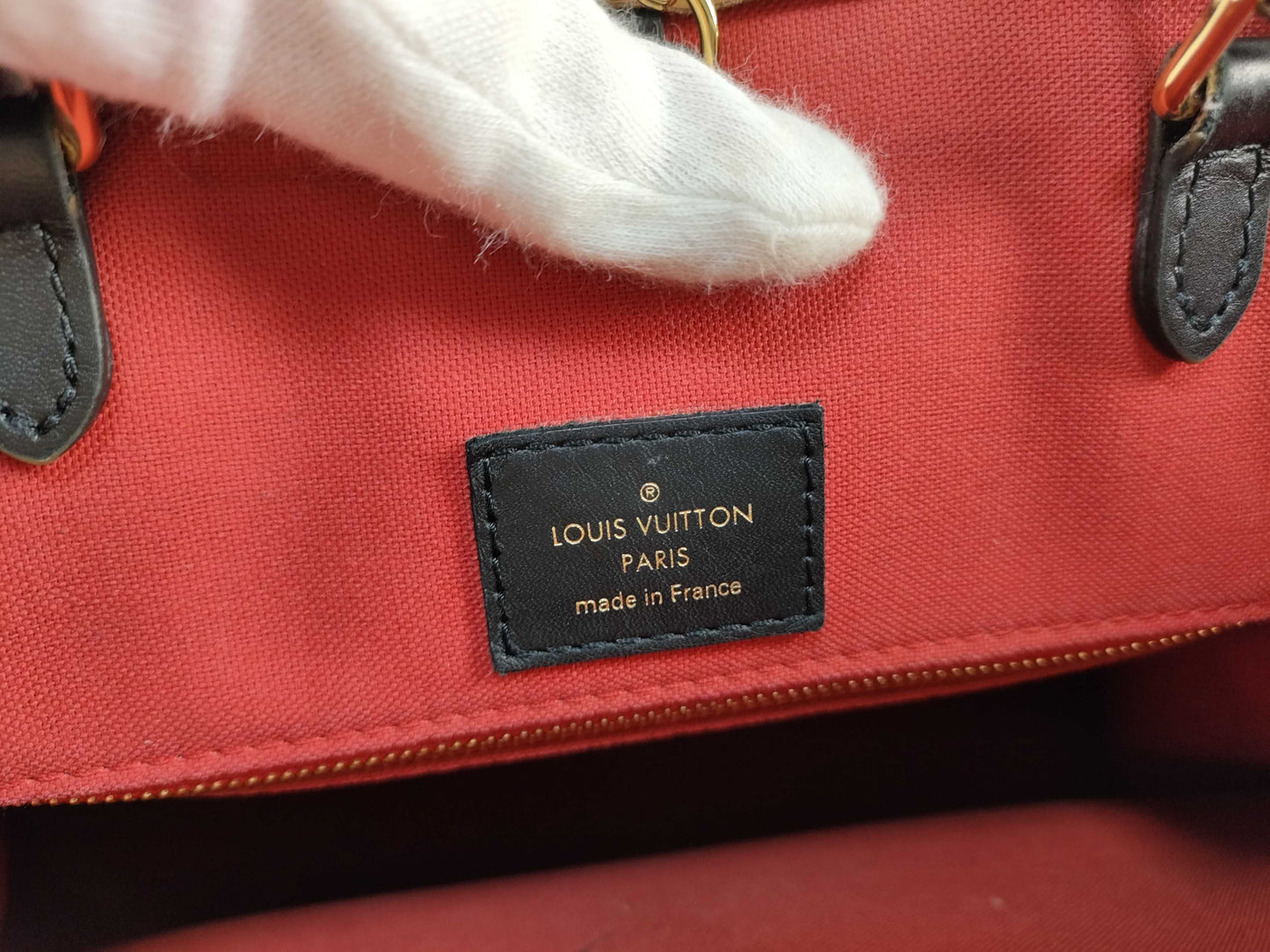 LOUIS VUITTON M45321 Monogram Giant Monogram Reverse On-the-Go MM M45321 RFID Enabled Handbag