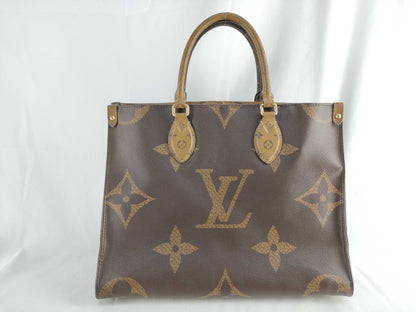 LOUIS VUITTON M45321 Monogram Giant Monogram Reverse On-the-Go MM M45321 RFID Enabled Handbag