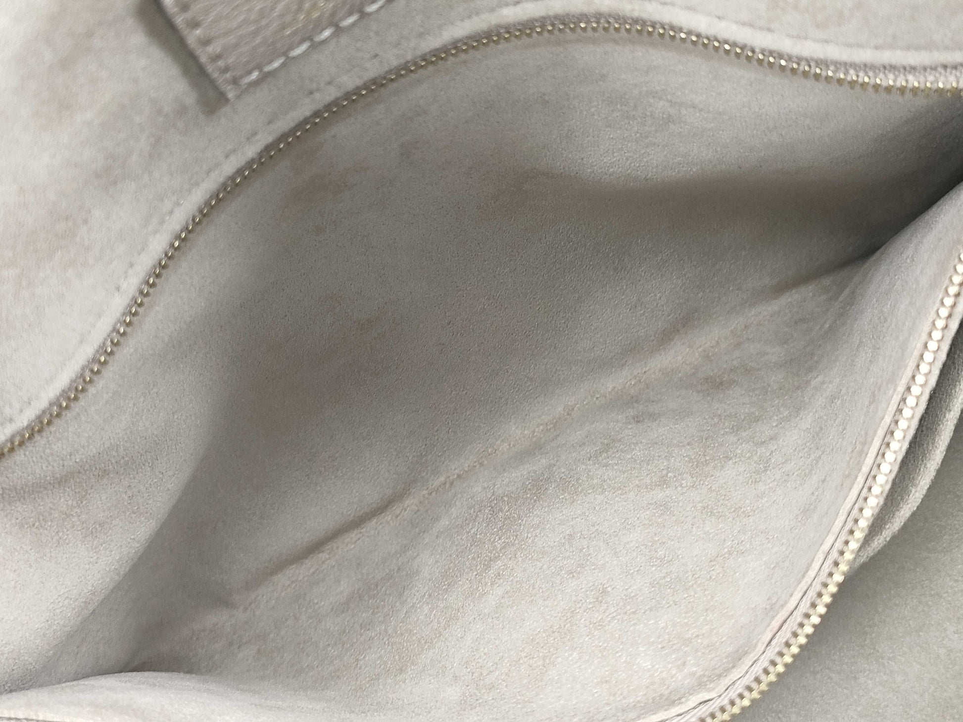 LOUIS VUITTON M45833 Monogram Empreinte Grand Palais MM M45833 Beige RFID Enabled Tote Bag