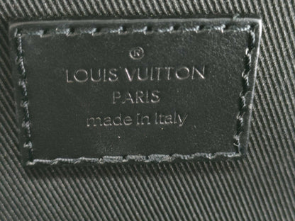 LOUIS VUITTON M59163 Taurillon Handle Soft Trunk M59163 Black RFID Enabled Shoulder Bag
