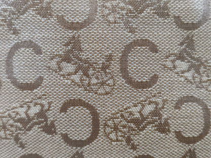 CELINE C Macadam PVC Second Bag M03 Brown