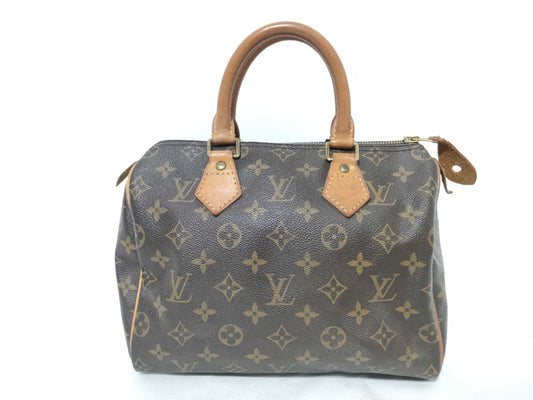 LOUIS VUITTON Monogram LV Monogram Speedy 25 M41109 TH0934 Boston Bag