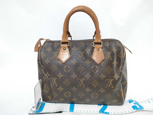 LOUIS VUITTON Monogram LV Monogram Speedy 25 M41109 TH0934 Boston Bag