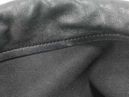 SAINT LAURENT 583328 Drawstring Shoulder Bag in Black Leather