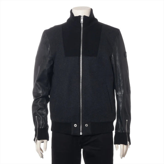Diesel Wool Jacket M Black Goat Coat
