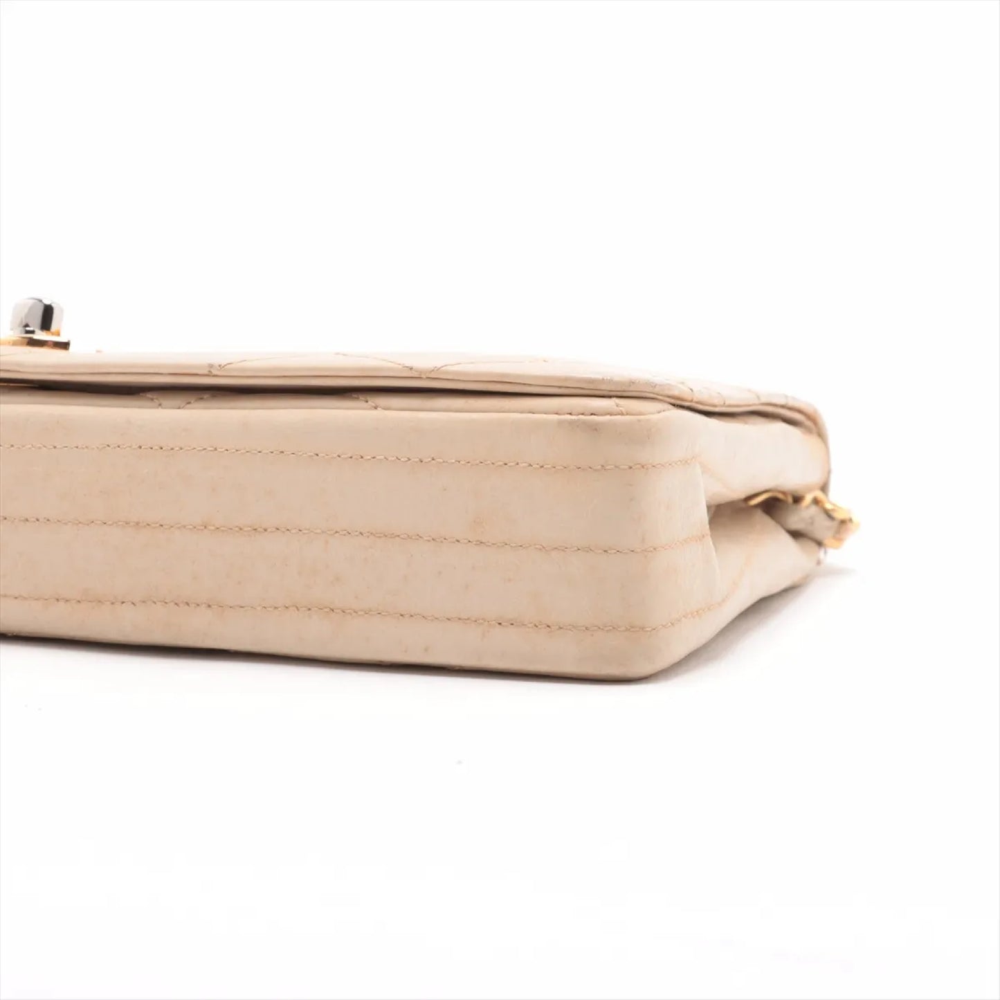 CHANEL Coco Mark Lambskin Chain Shoulder Bag