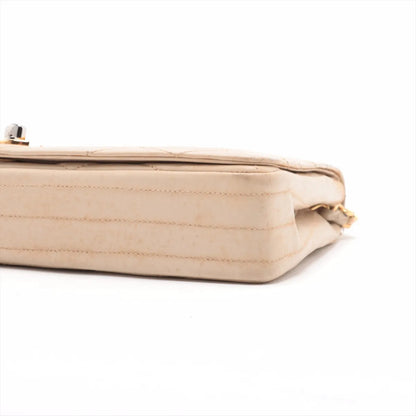 CHANEL Coco Mark Lambskin Chain Shoulder Bag