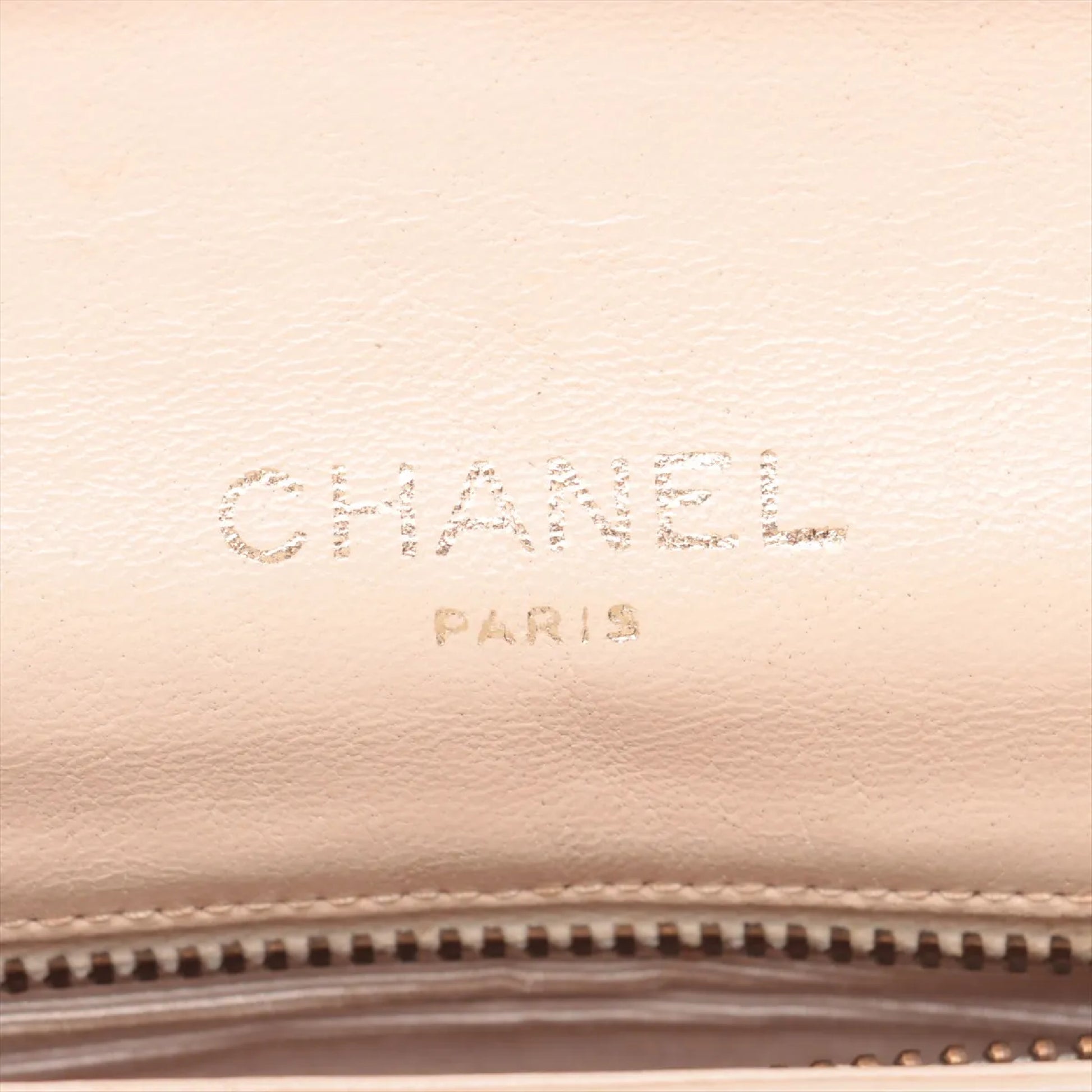 CHANEL Coco Mark Lambskin Chain Shoulder Bag